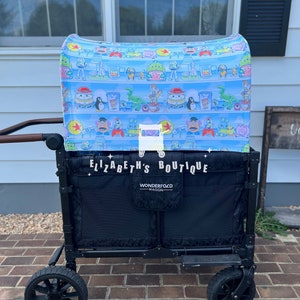 Made to order- Toy Story Wagon Canopy, Wonderfold Wagon, Rainbow Baby, Joymor