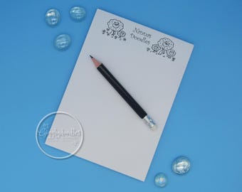 Nannas Doodles Sheep A6 Notepad, Gift for Nanna