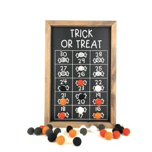 Trick or Treat 15-Day Magnetic Countdown