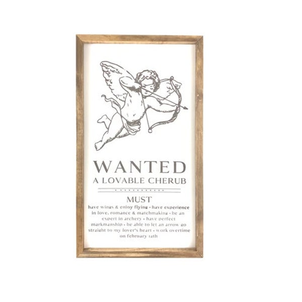 Vintage Cupid Framed Print