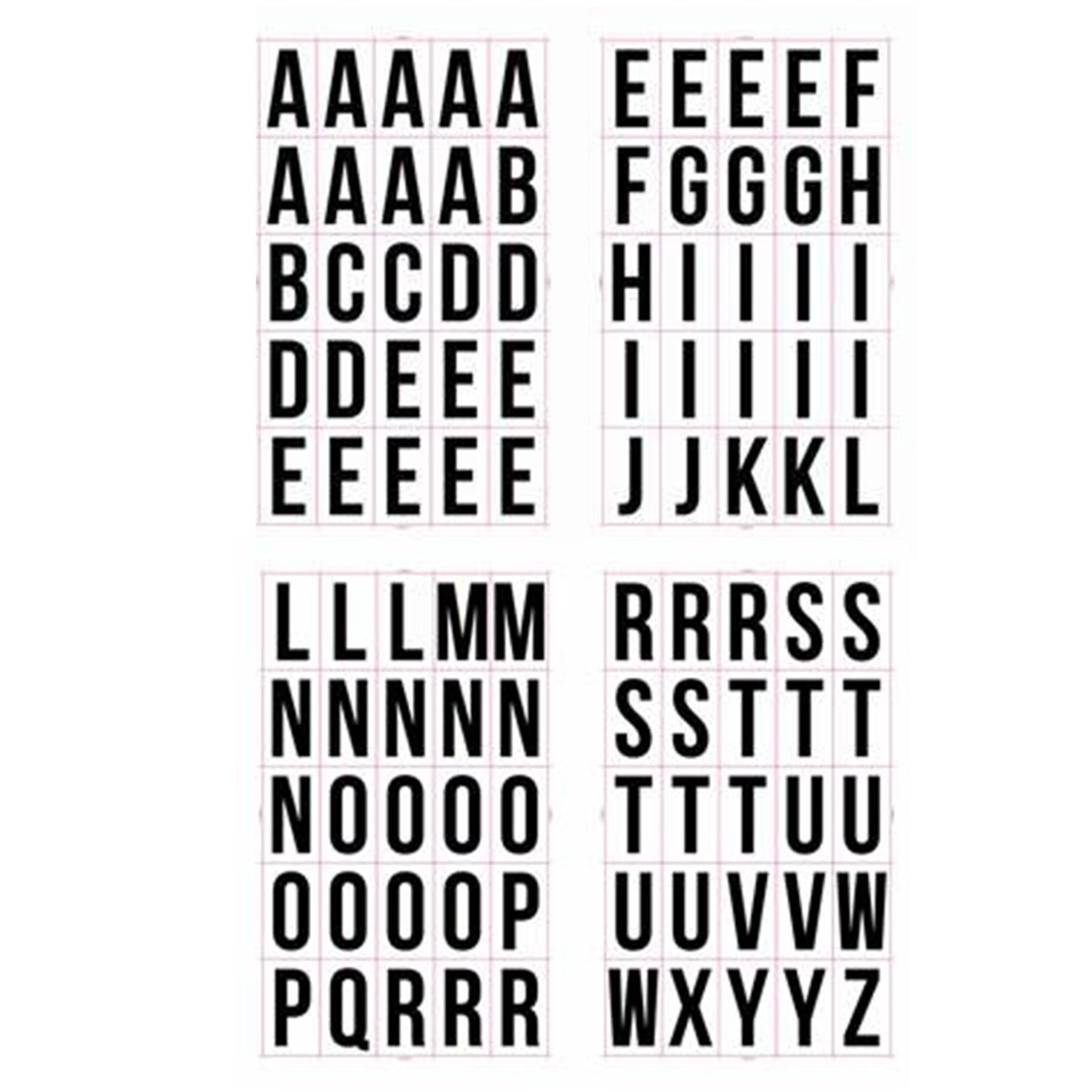 Extra Marquee Letters