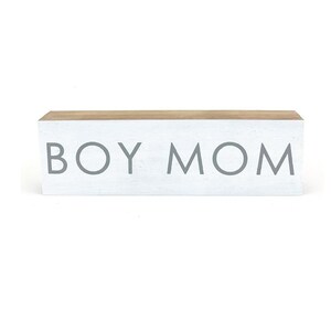 Boy Mom Shelf Block