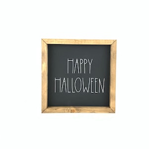 Happy Halloween Cute Framed Saying