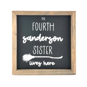 Fourth Sanderson Sister Framed Art