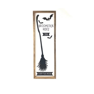 Broomstick Rides Framed Art