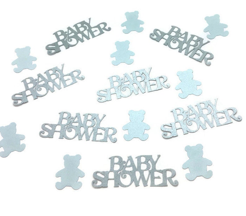14g BLUE CHRISTENING CONFETTI TABLE DECORATION BOYS PARTY CELEBRATION