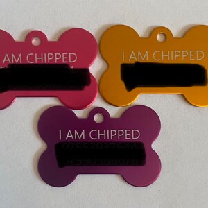 Personalised Dog ID Tag Free P&P image 3