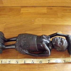 Ebony African figure 1960