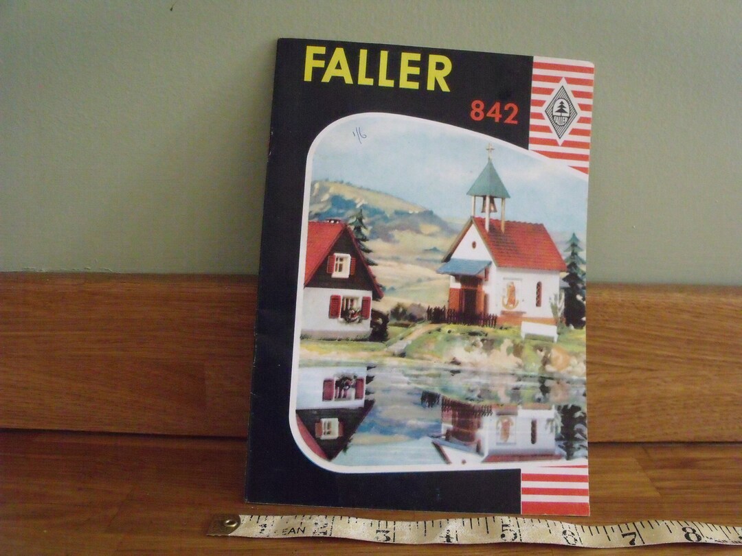 Faller Catalogue No 841 and 842 in English 1960 - Etsy