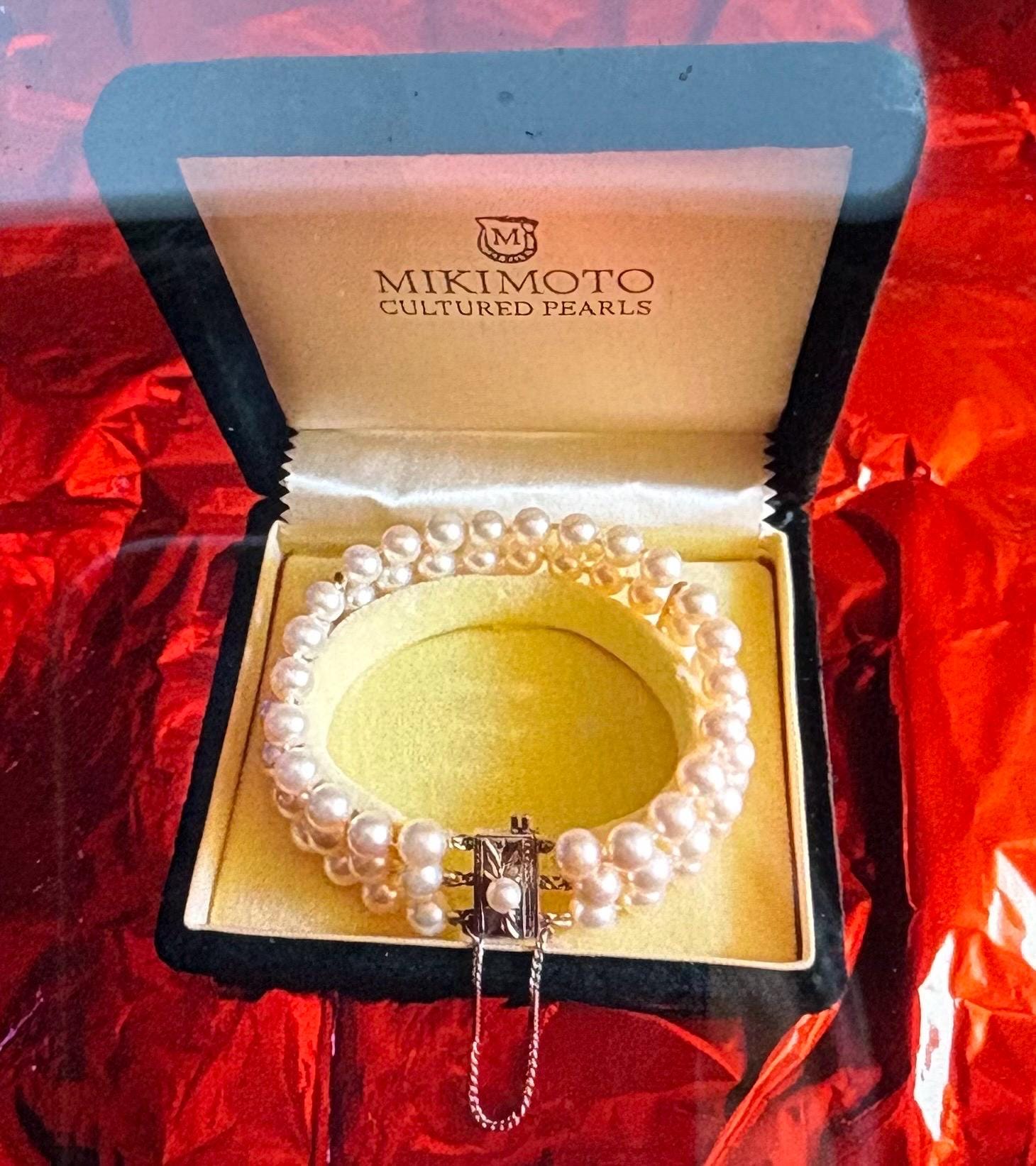 Vintage Mikimoto Box - Etsy