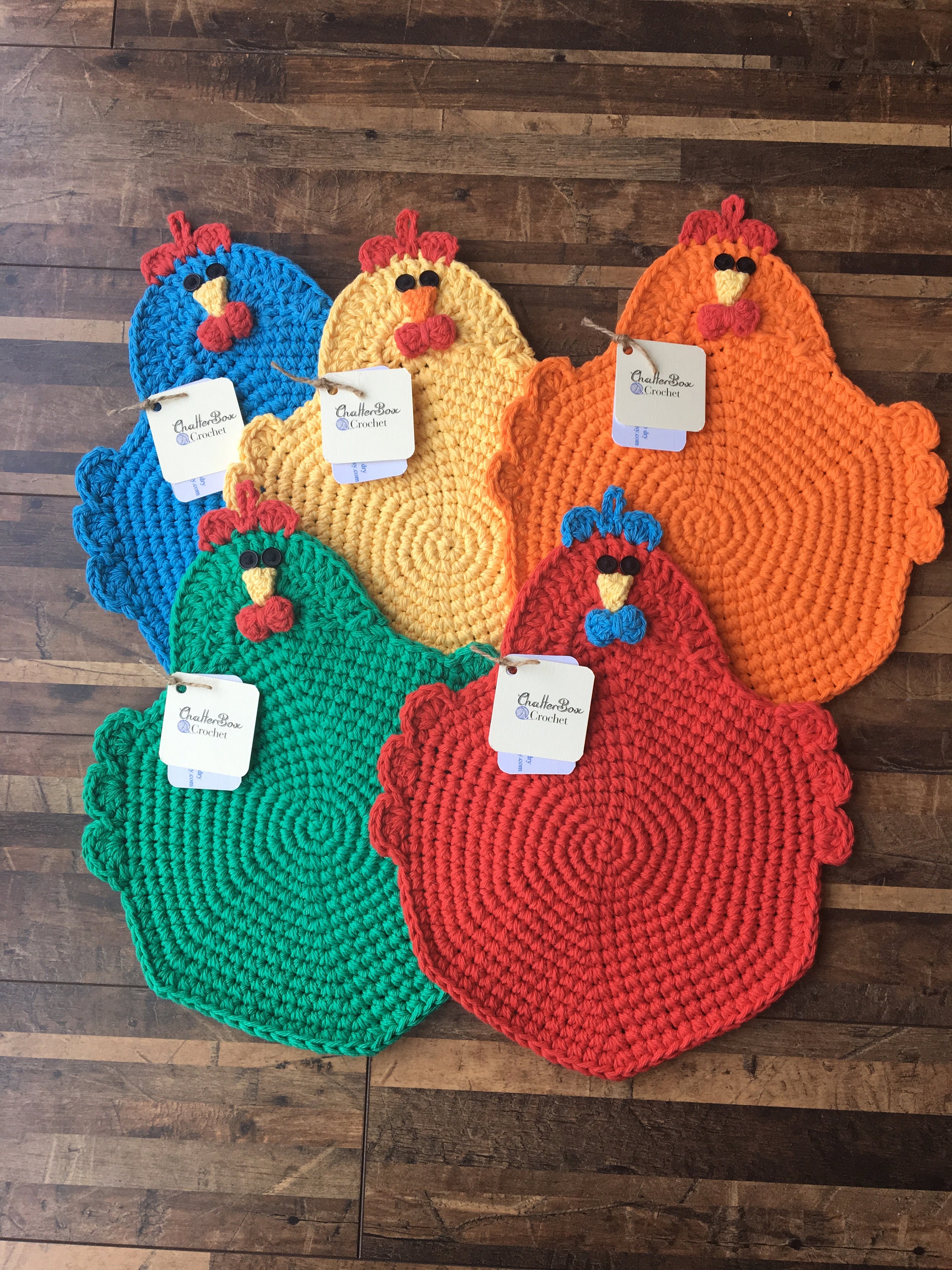 Chicken Potholder chicken trivet dining room decor kitchen Etsy