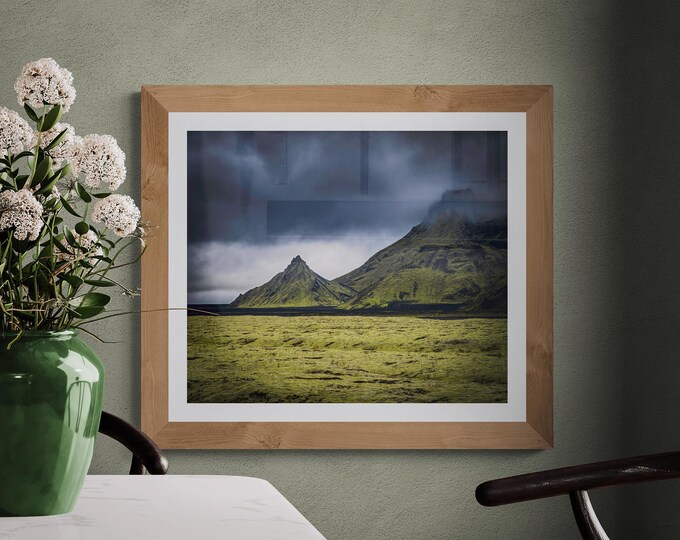 Iceland Fine Art Photograph • Kurl and Kistufell • Unframed Print
