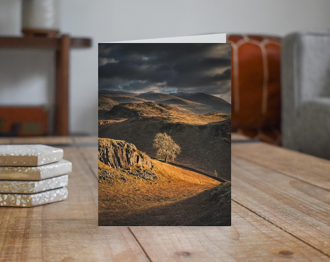 Lake District Greeting Card • High Rigg II