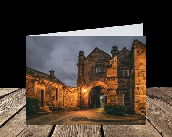 Abbey Gatehouse & Bishops Registry, City of Carlisle - Greeting Card