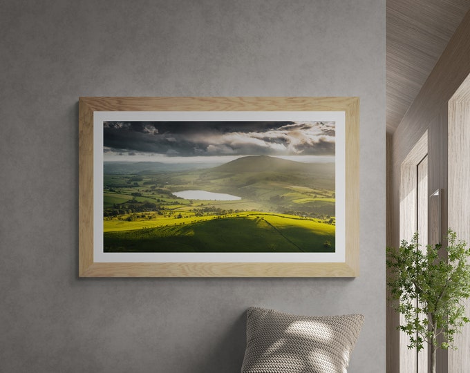 Lake District Fine Art Photograph • Binsey and Over Water • Unframed Print