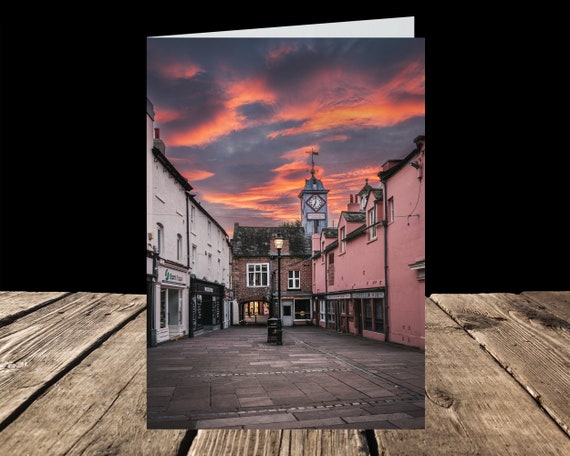 St Albans Row II, City of Carlisle - Greeting Card