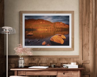 Lake District Fine Art Photograph • Walla Crag from Calf Close Bay • Unframed Print