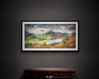 Lake District Fine Art Photograph • Brothers Water, Hartsop Dodd & Gray Crag • Unframed Print