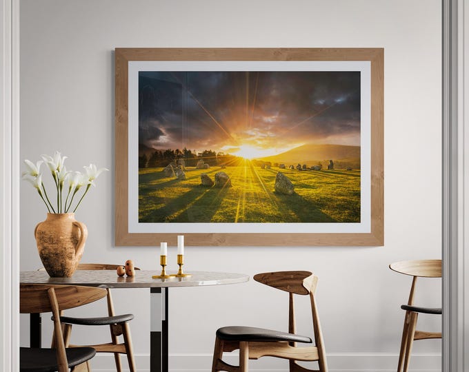 Lake District Fine Art Photograph • Castlerigg Stone Circle III • Unframed Print