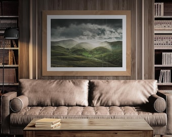 Scotland Fine Art Photograph • Linhope Burn from Lightning Hill • Unframed Print