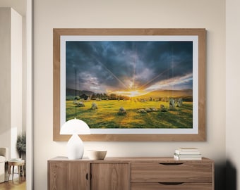 Lake District Fine Art Photograph • Castlerigg Stone Circle II • Unframed Print