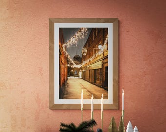 City of Carlisle Fine Art Photograph • St Cuthbert's Lane • Unframed Print