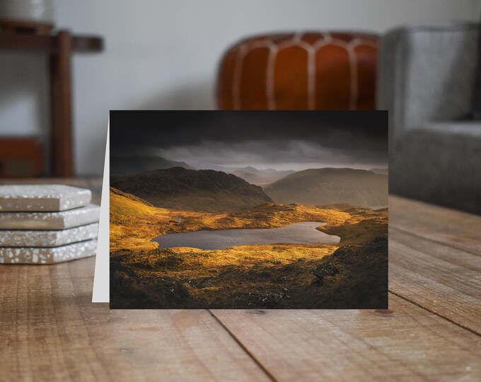 Lake District Greeting Card • Low Tarn