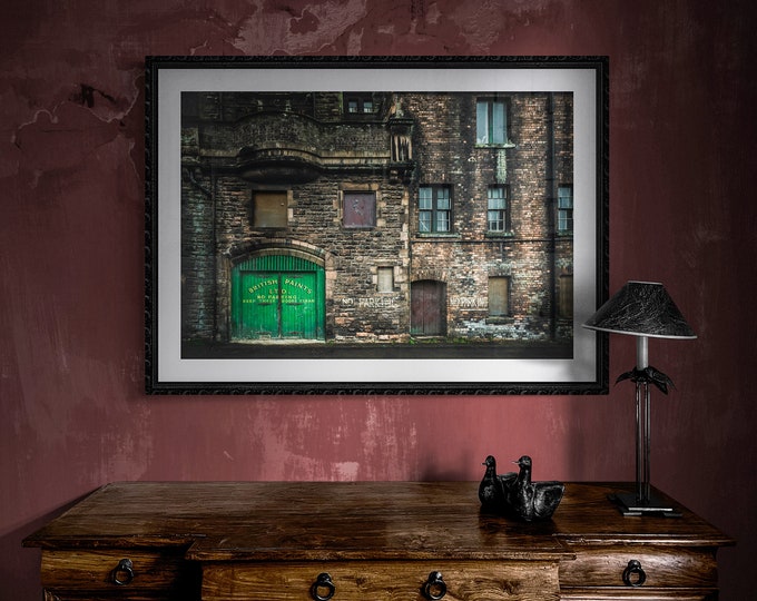 City of Carlisle Fine Art Photograph • Backhouses Walk • Unframed Print