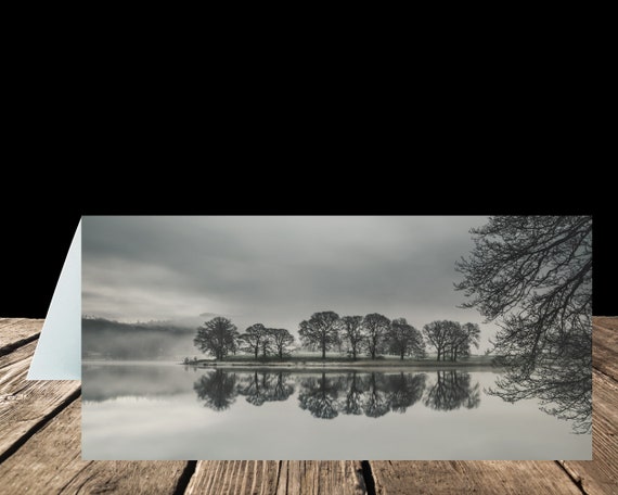 Esthwaite Water II, Lake District - Greeting Card
