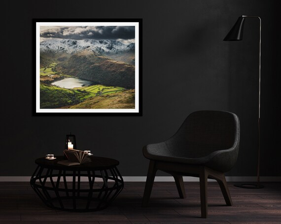 Brothers Water from Brock Crags, Lake District - Photographic Print