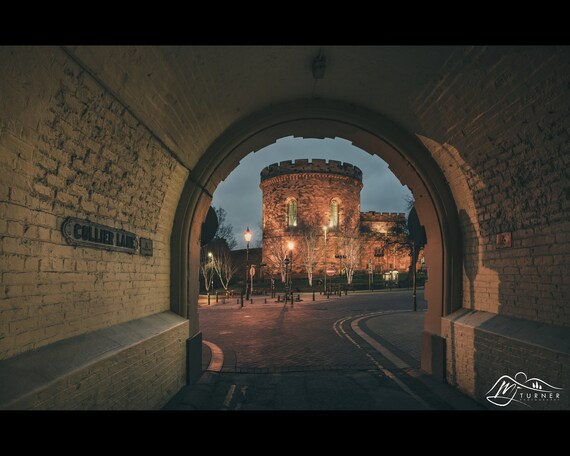 Carlisle Citadel from Collier Lane, City of Carlisle - Photographic Print