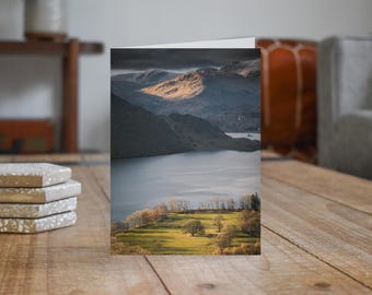 Lake District Greeting Card • Birks beyond Ullswater