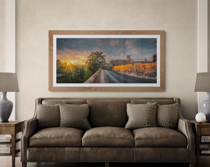 City of Carlisle Fine Art Photograph • Carlisle Cathedral from West Walls III • Unframed Print