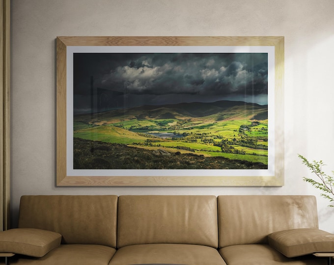 Lake District Fine Art Photograph • Over Water from Binsey • Unframed Print