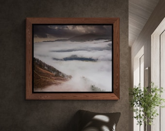 Lake District Fine Art Photograph • Grasmere from Stone Arthur II • Unframed Print