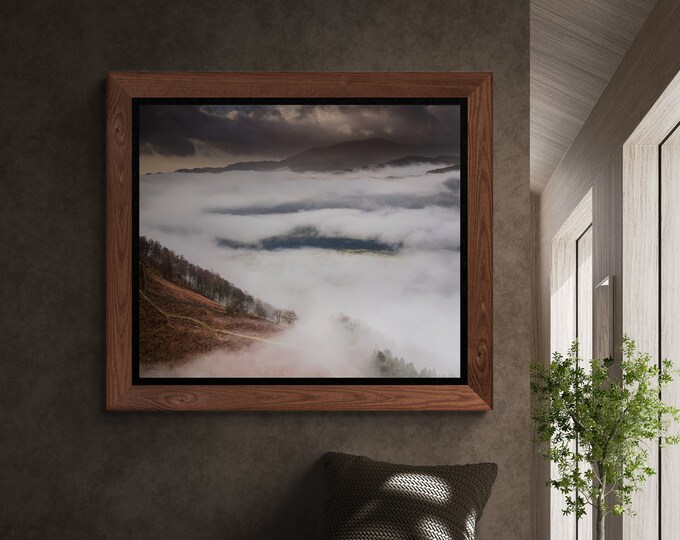 Lake District Fine Art Photograph • Grasmere from Stone Arthur II • Unframed Print