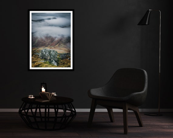 Seatallan from Yewbarrow I, Lake District - Photographic Print