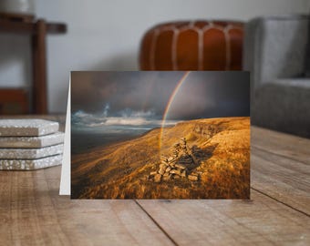 Yorkshire Dales Greeting Card • Hangingstone Scar