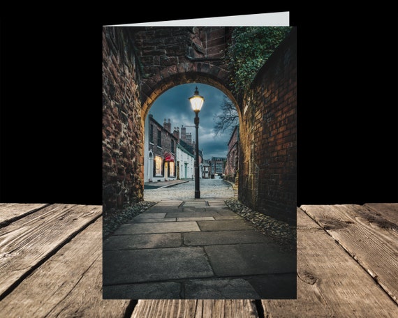 Dean Tait's Lane V, City of Carlisle - Greeting Card