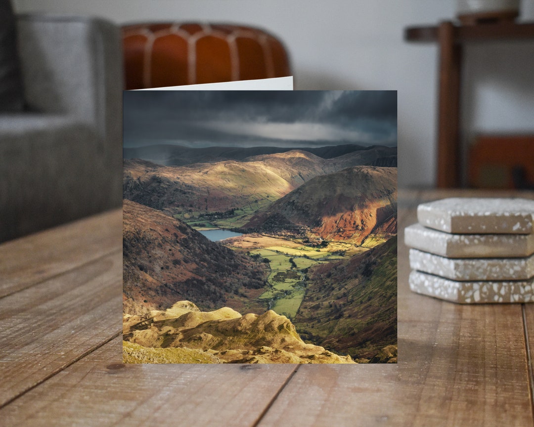 Lake District Greeting Card Travel Postcard Brothers Water Etsy