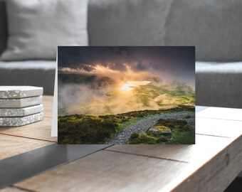 Lake District Greeting Card • Bassenthwaite Lake from Ullock Pike I