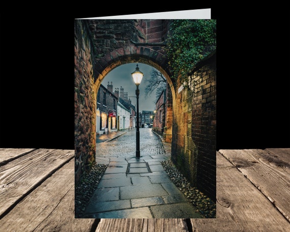 Dean Tait's Lane I, City of Carlisle - Greeting Card