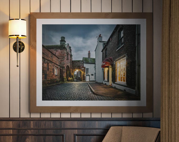 City of Carlisle Fine Art Photograph • Paternoster Row II • Unframed Print