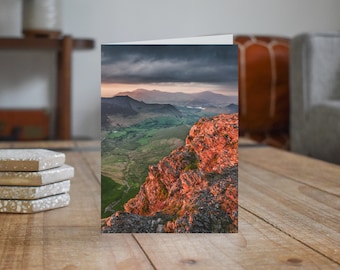 Lake District Greeting Card • Skiddaw & Blencathra beyond Robinson