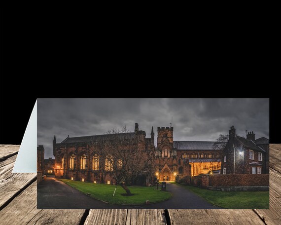 Carlisle Cathedral & The Fratry I, City of Carlisle - Greeting Card