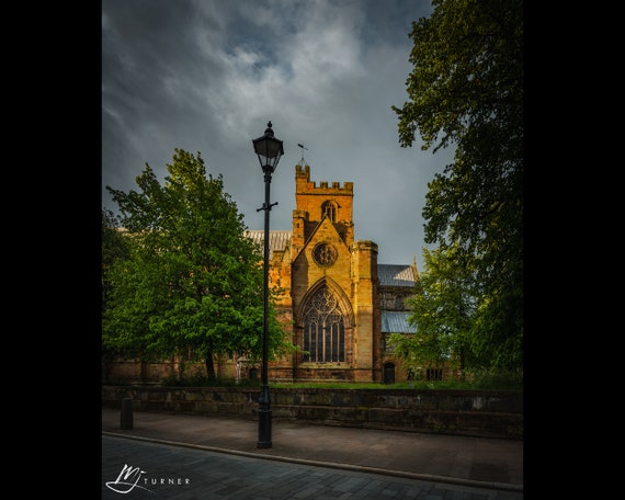 Carlisle Cathedral from Castle Street IV, City of Carlisle - Photographic Print