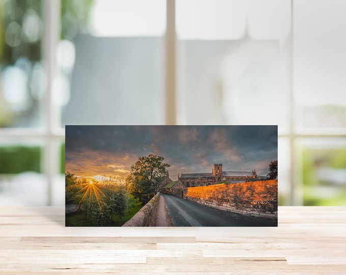 City of Carlisle Greeting Card • Carlisle Cathedral from West Walls III
