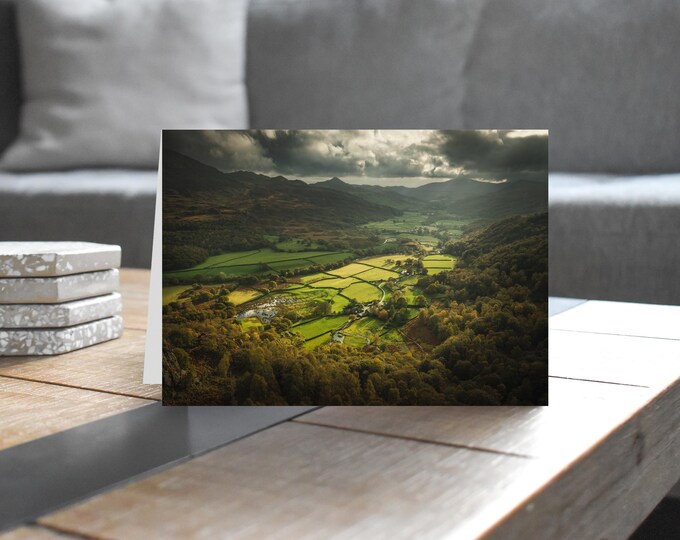Lake District Greeting Card • Dunnerdale