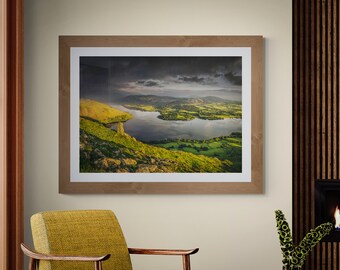 Lake District Fine Art Photograph • Ullswater from Bonscale Pike II • Unframed Print