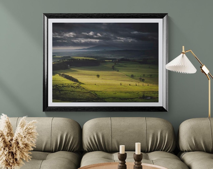 Scotland Fine Art Photograph • Annandale from Burnswark Hill • Unframed Print